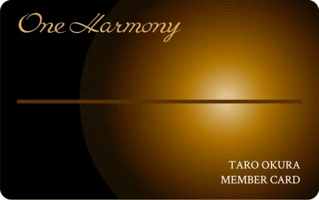 one harmony member会員