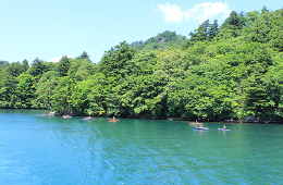 Kayak, Canoe, Rambling at Towada lake