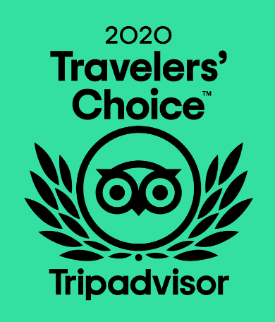 Tripadvisor's choice 2020 「トラベラーズチョイス2020」で世界のホテル上位10％に選出されました。