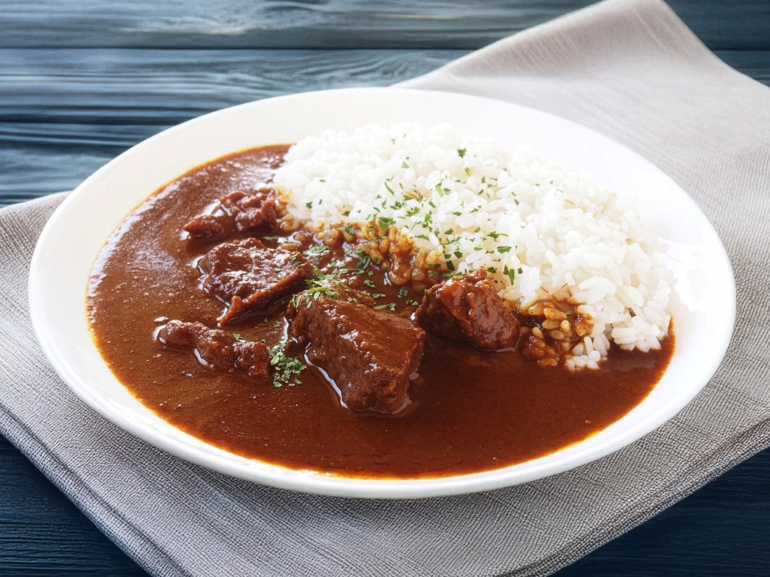 牛スジカレー