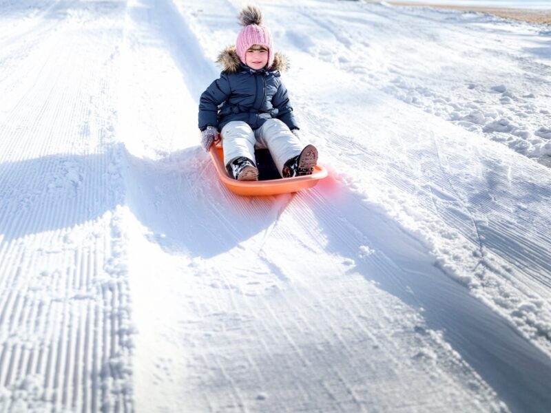 『アオモリホワイトビーチデイ』あおもり駅前ビーチで雪遊び